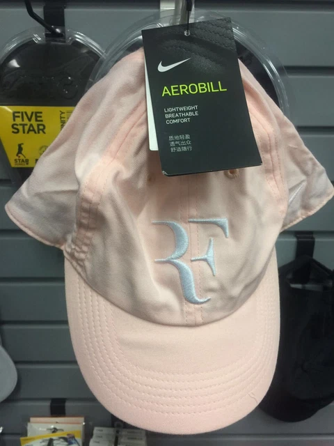 New Nike Roger Federer AeroBill H86 Dri Fit Tennis RF Cap AH6985-654 Pink