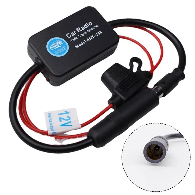 ANT-208 Auto FM&AM Radio Antenna Segnale Amplificatore Segnale Amplificatore