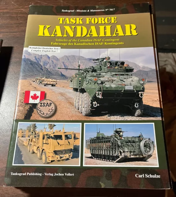 Task Force Kandahar Vehicles of the Canadian ISAF Contingent Tankograd 7017