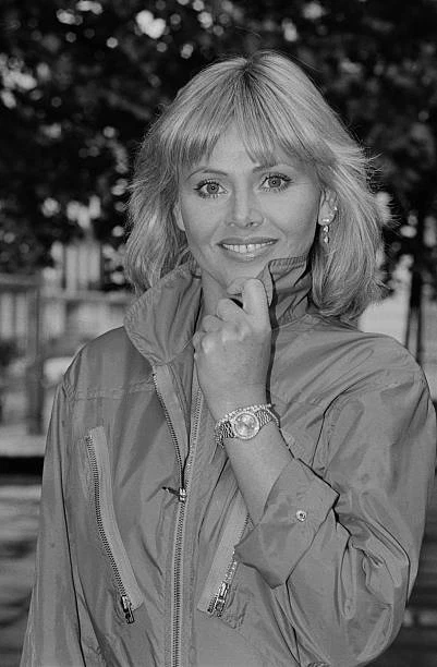 Swedish Actress Britt Ekland Posed Wearing A Jumpsuit 1980 OLD PHOTO