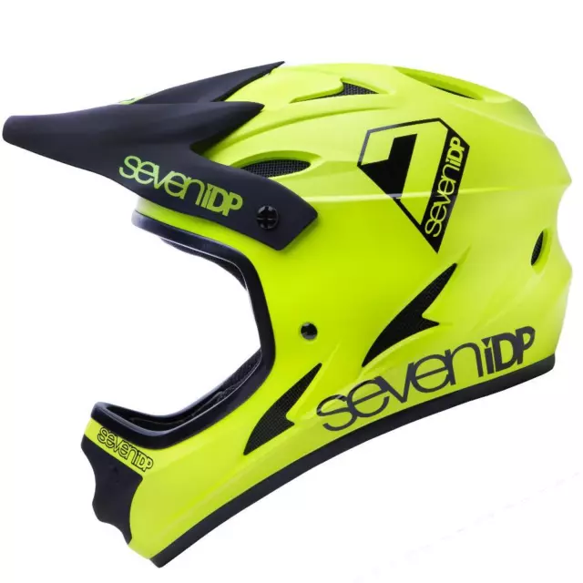 Seven Protection 7iDP M1 Fullface Helm Acid Yellow Gr. L