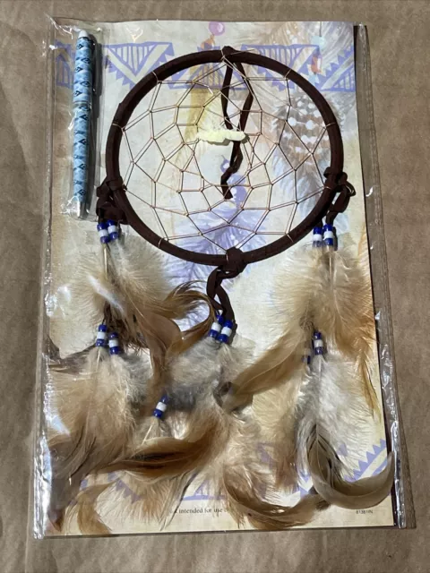 St. Joseph's Indian School Lakota Sioux Dreamcatcher and Matching Pen Sealed NIP