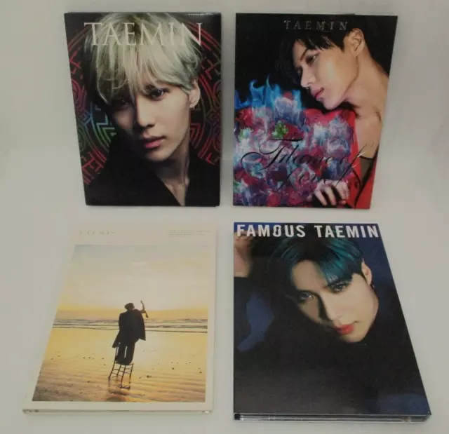 TAEMIN CD & DVD Sayonara Hitori Flame of Love Taemin Famous 4CDs Japan SHINee