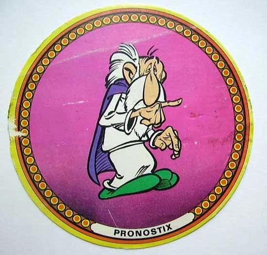 Portrait ASTERIX Abraracourcix La Vache Qui Rit | Uderzo Dargaud | Collection 67