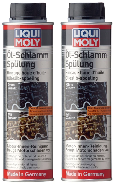 2X LIQUI MOLY 5200 Ölschlammspülung Nettoyant Moteur Huile Boue Rinçage ...