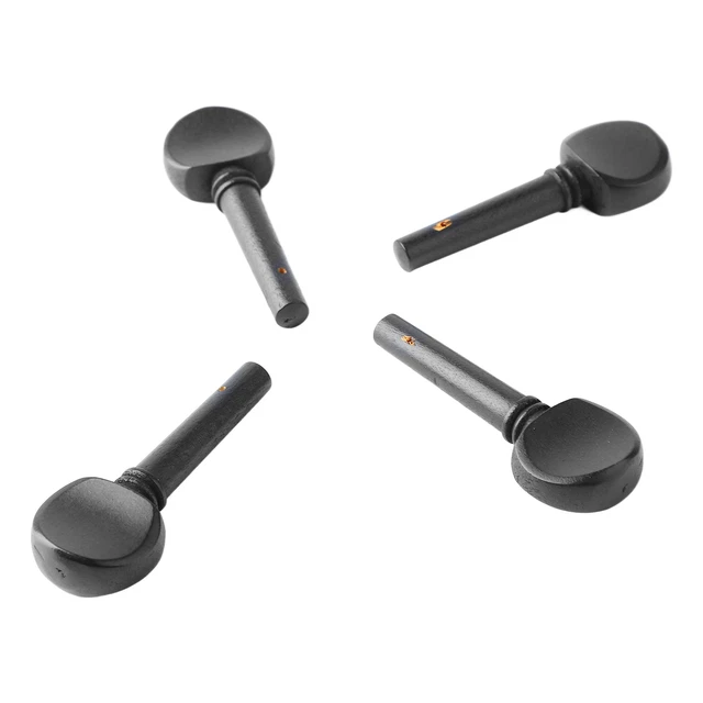 (M00589) Sintonizzazione violino Peg professionale facile installazione 4 pz nero leggero