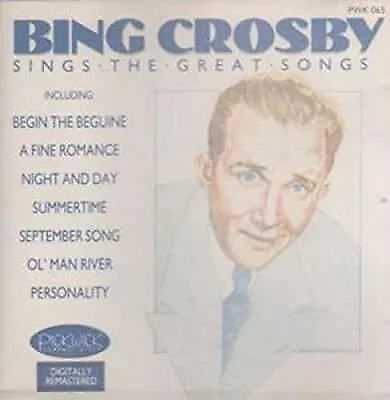 Bing Crosby - Bing sings the great songs, Bing Crosby, Used; Good CD