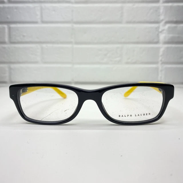 Monturas de gafas para mujer Ralph Lauren 6106Q 5001 negro amarillo 51-17-140 20052