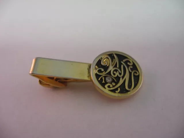 Vintage Weight Watchers 10 Pounds Mens Tie Bar Clip Jewelry