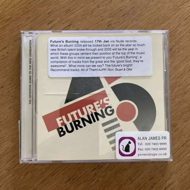 Various - Future's Burning compilation CD Franz Ferdinand/Libertines/Coral/Music