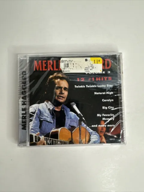 MERLE HAGGARD - 12 #1 Hits - Vol. 2 - CD - 1997 Platinum - New Sealed ...