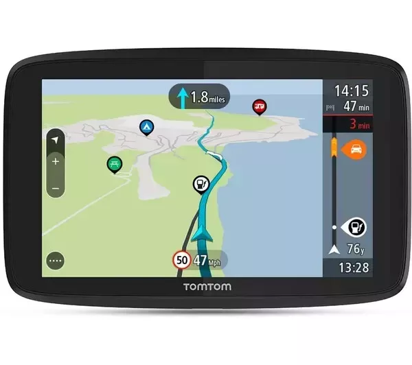 TomTom Truck/Auto Sat Nav GO Professional 620 Wifi Mappe Europee Nero, 6 pollici