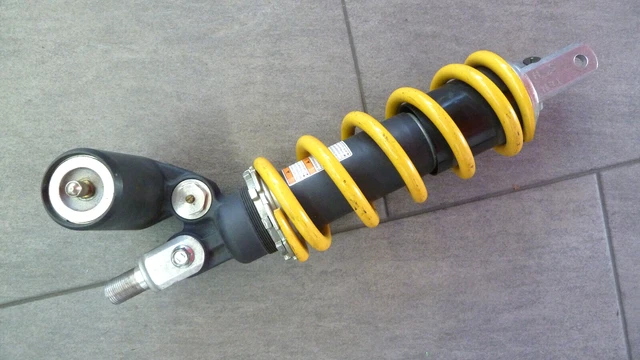 Motorrad Stoßdämpfer Dämpfer 350mm 8mm Feder-Motorrad Justieren