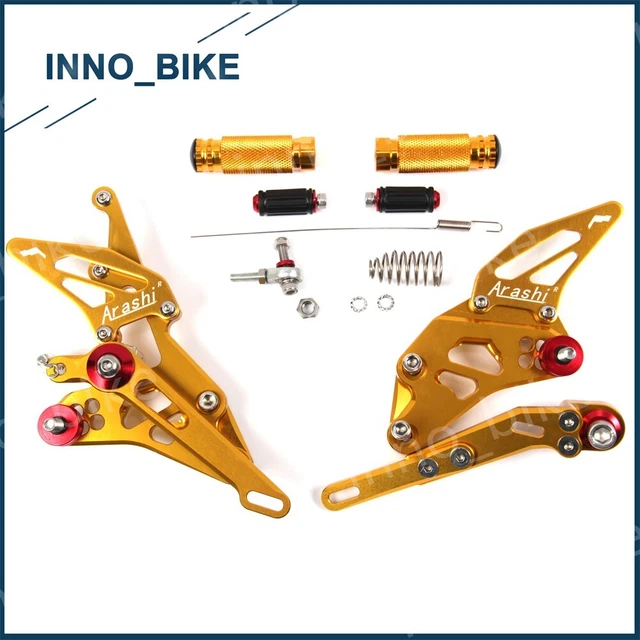 Adjustable Rearsets Footrest Foot Pegs For Suzuki GSXR1000 2009 - 2016 2015 2014