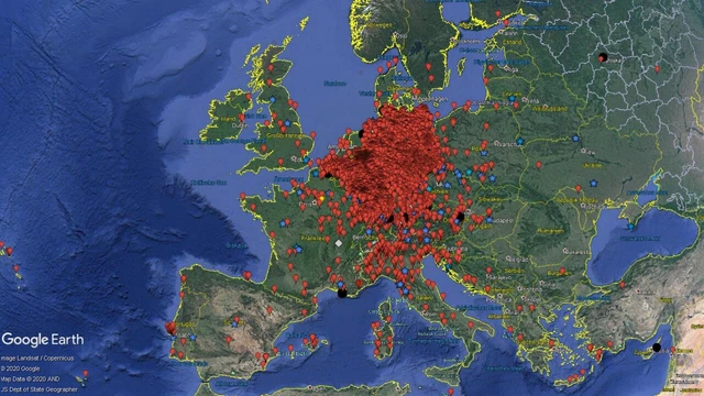 Lost Places Google Maps Karte Urbex Elite LOST PLACE URBEX Karte Map - Deutschland Europa mit über 5000 Orten EUR