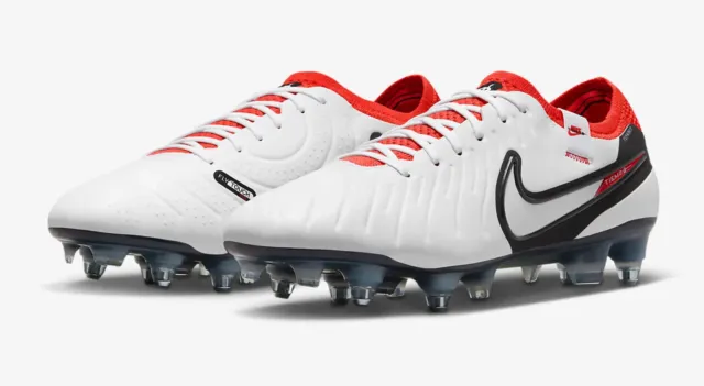 Nike Tiempo Legend 10 Elite SG-Pro AC Mens Size US 9.5 White Football Boots New✅