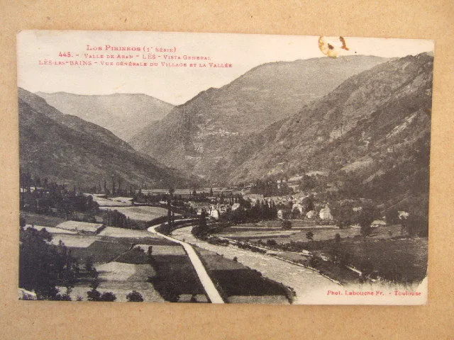 Cpa (65) Vallee De Aran - Vue Generale Du Village T De La Vallee. Los Pirineos
