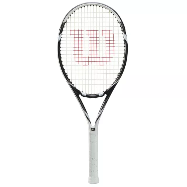 Wilson Six Two Tennis Racquet WR125110U, Unisexe, Raquettes de tennis, Noir