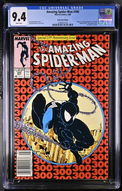 Amazing Spider-Man #300 CGC 9.4 Newsstand First Appearance of Venom