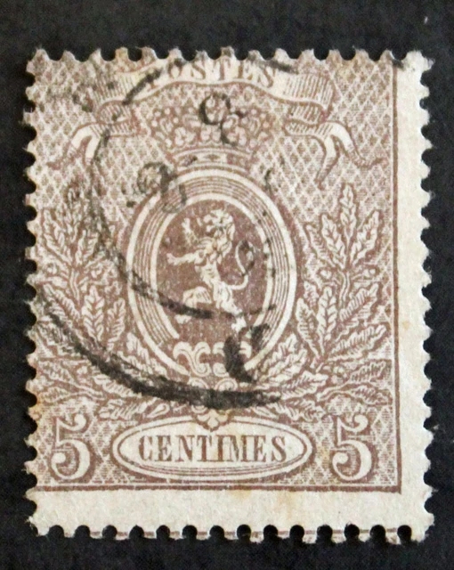 Briefmarke Belgien / Belgium Briefmarke - Yvert Tellier N°25 Gestempelt (cyn21)