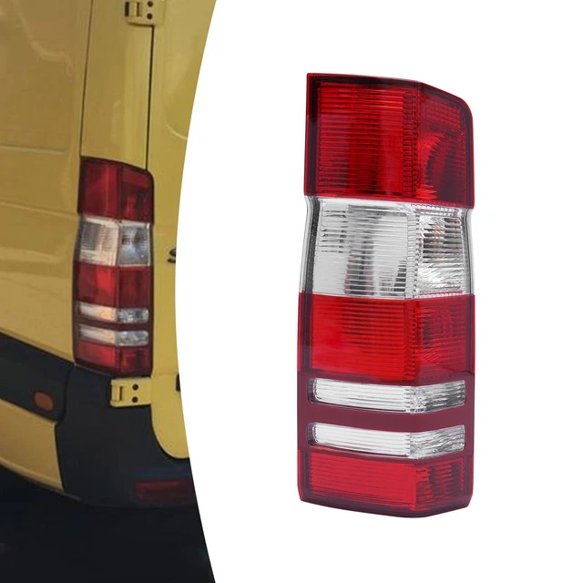 Feu Arrière Gauche (côté Conducteur) Pour RAM ProMaster 1500/250 - Neuf, Lentille Fumée, 12V