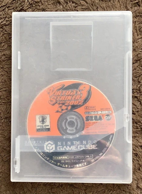GC Virtual Striker 3 Ver.2002 Case And Game Only Gamecube Japanese ver