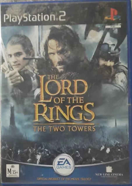 Lord of the Rings - The Two Towers, PAL, PlayStation 2 Video Game PS2