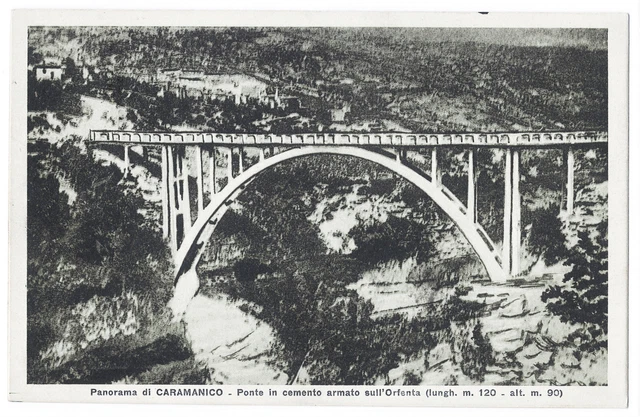 Abruzzo - Pescara - Caramanico - Ponte Sull'orfento - F.p. Viaggiata - 1935.