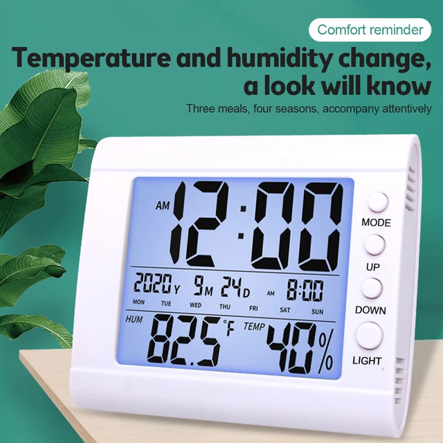 Igrometro LCD digitale tester temperatura rettile termometro Regno Unito