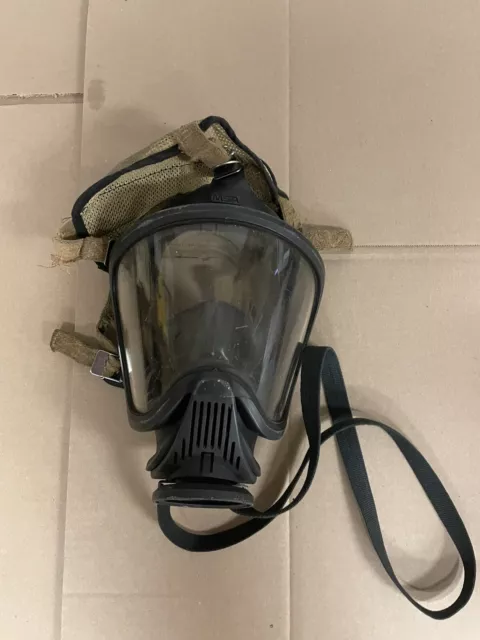 MSA SCBA Ultra Elite MEDIUM Full Face Mask Respirator Firehawk