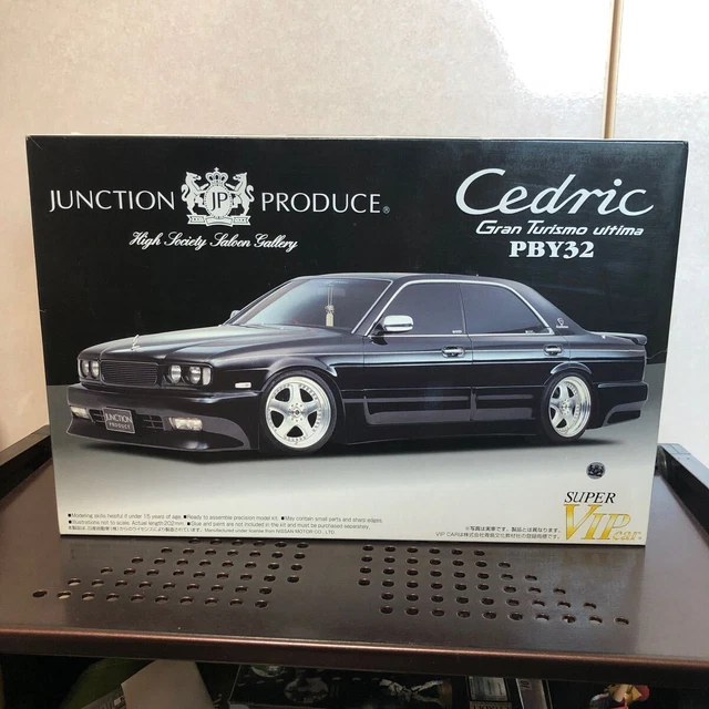 自動車 JUNCTION PRODUCE VIP Car Cedric 1/24 Junction Produce Cedric Y31 Super VIP Car, Aoshima 026595 (2000)