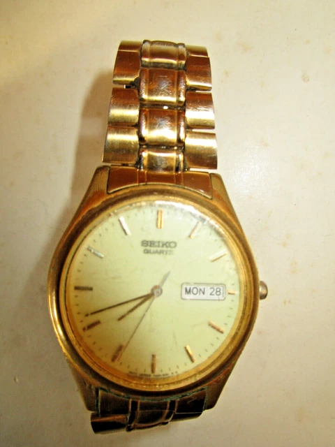 ANCIENNE MONTRE SEIKO Chronographe Alarme Vintage EUR 25,00 - FR