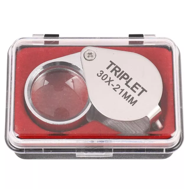 Portable 30X Potenza 21Mm Gioielleria Magnifier Gold Eye Loupe Gioielleria 3833