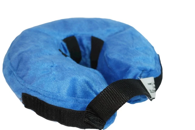 Pets Recovery  Collar Inflatable Super Soft Adjustable Plush Healing Necklace