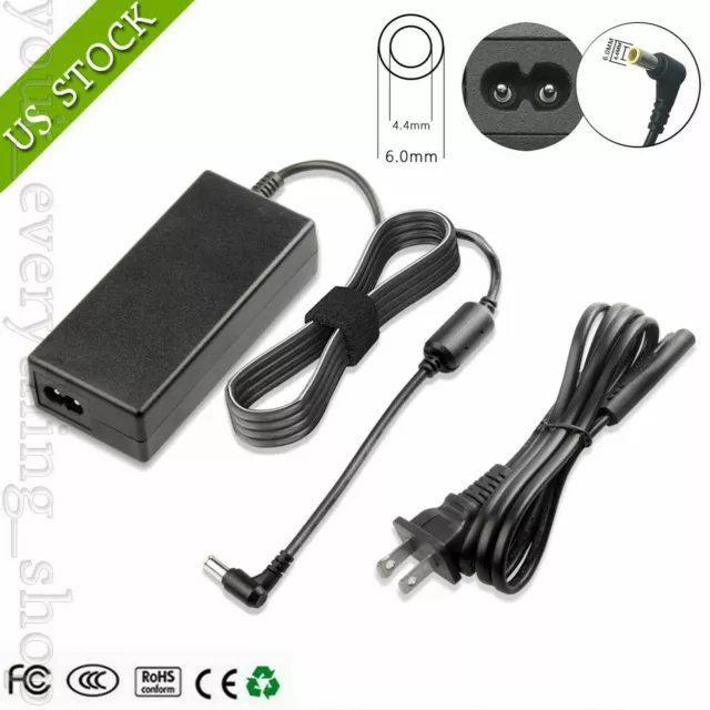 FOR SONY Vaio NEW 19.5V Power Supply Cord Laptop Notebook AC Adapter Charger