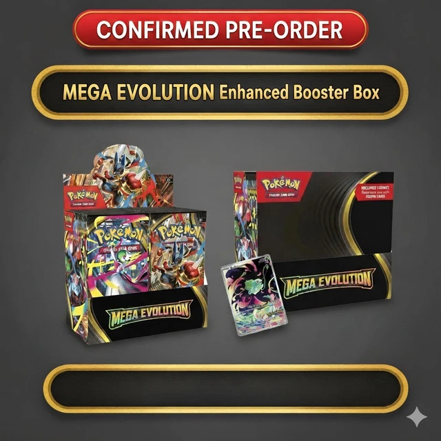 Pokemon Mega Evolution Enhanced Booster Box Englisch main image 1