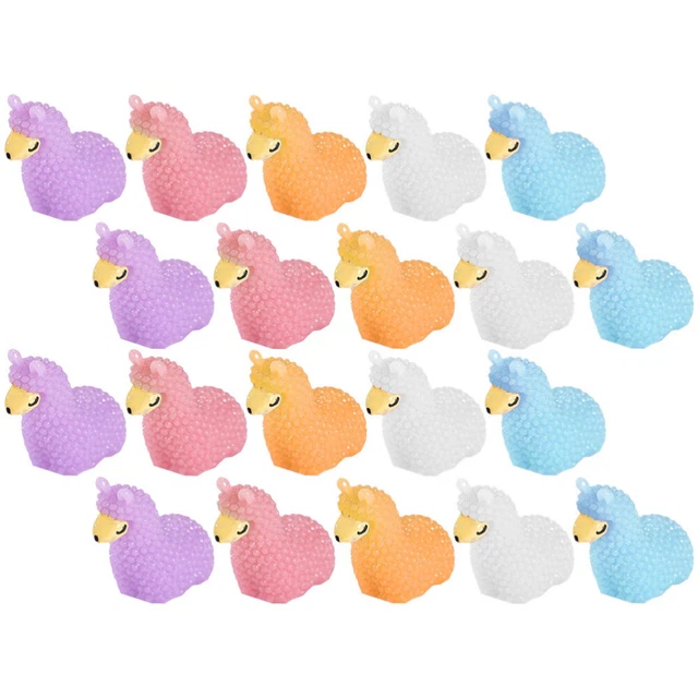 20 Pcs Garden Decor Cartoon Ornament Crafts Sheep Decorations