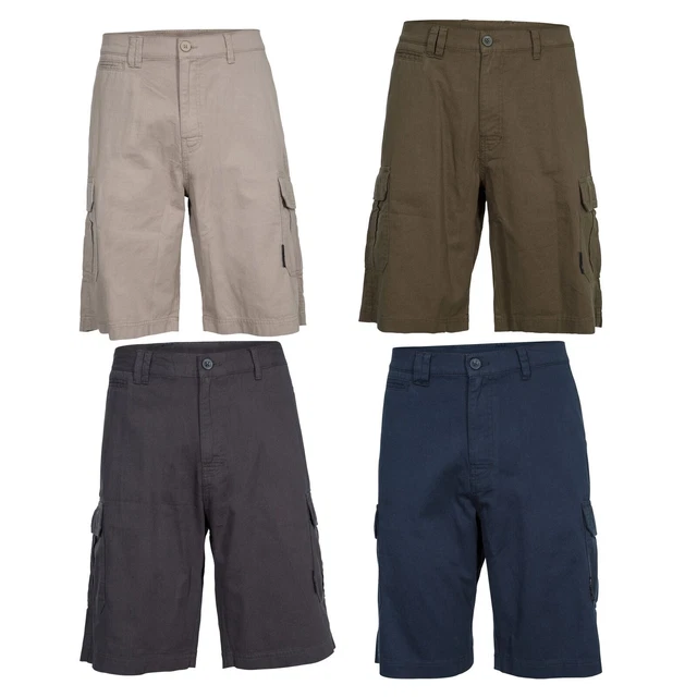 Trespass Mens Cargo Shorts Walking Outdoor Trekking with Pockets Rawson