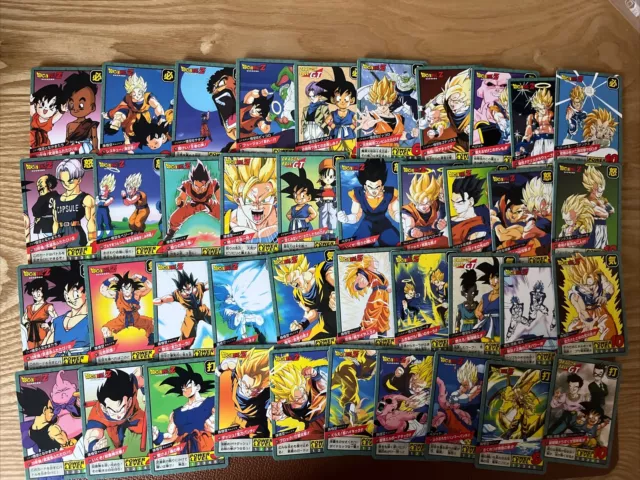 40 Cartes Dragon ball Z Binder Set Super Battle Reg Set Part 16