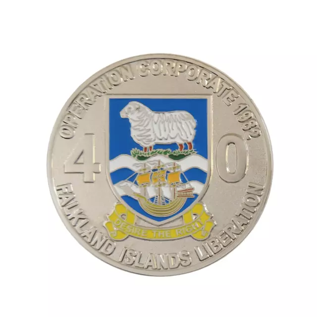 Falkland Islands Liberation 40th Anniversary Commemorative Coin