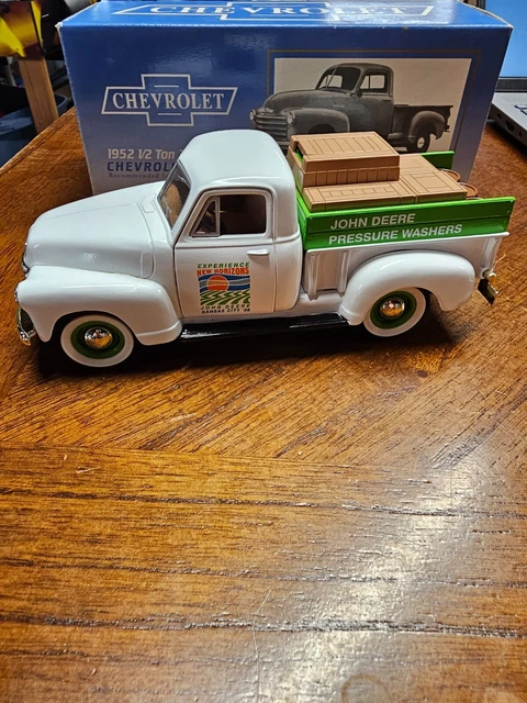 1998 John Deere Kansas City 1952 Chevrolet 1/2 Ton 3100 Series Die Cast Bank