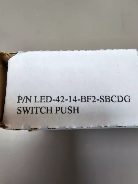 Led-42-14-Bf2-Sbcdg Switch Push