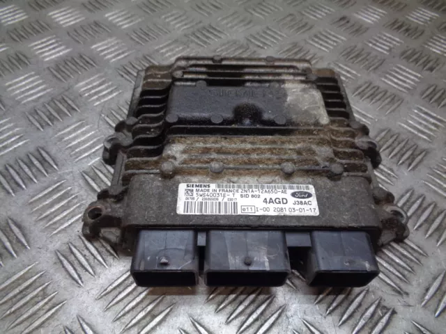 2003 FORD FUSION 1.4 TDCi 2 MK1 F6JA ENGINE ECU 2N1A-12A650-AE