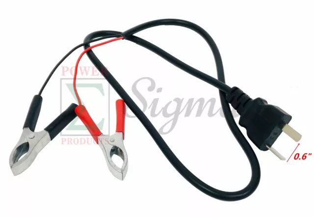 T PLUG BATTERY Charging Cord Cable 12V DC For PowerPro 1000W Generator  56101 $9.99 - PicClick