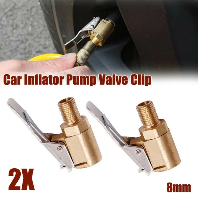 Durable Valve Pneu Gonflage 2pc Pompe de Démontage Rapide Soupape Raccord