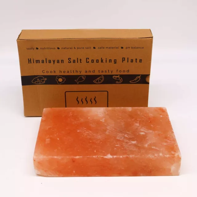 Himalayan Salt Cooking Plate Natural Serving Block Food Slab 30x20x5cm