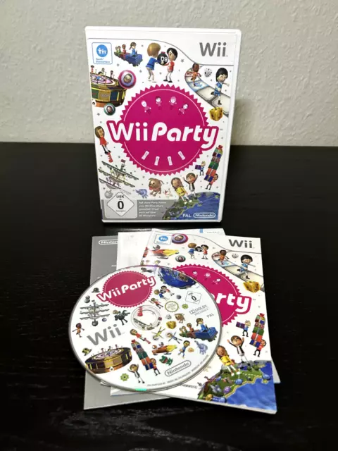 Wii Party Nintendo Wii Spiel / PAL / CiB
