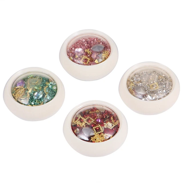 108 Strass En Forme De Cœur 10mm – Autocollants Jaune Clair – Pour DIY, Bijoux, Déco - 4