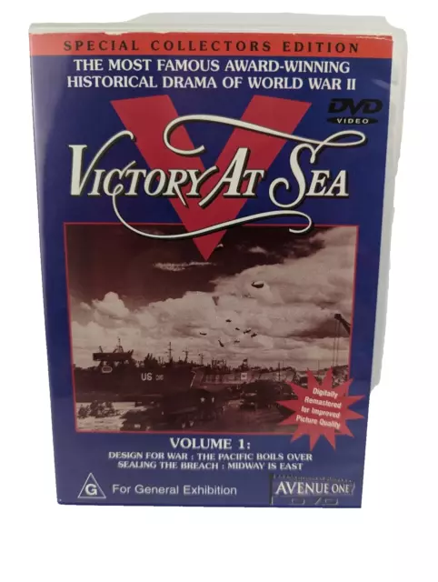 Victory At Sea WW 2 Vol 1 (DVD, 2003) REGION-ALL PAL