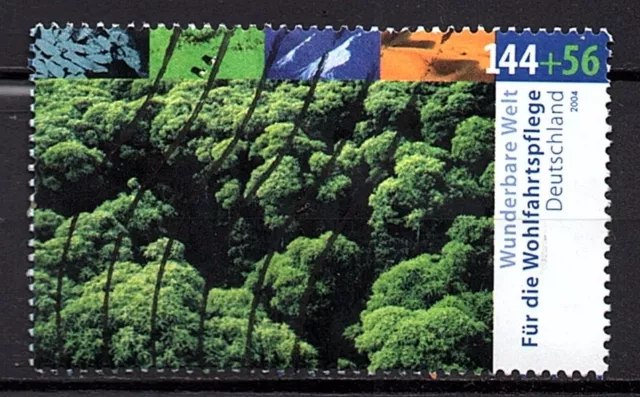 1x Klimazonen Regenwald Bund Deutschland BRD 2004 Mi-Nr. 2427, gestempelt